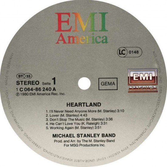 Michael Stanley Band - Heartland