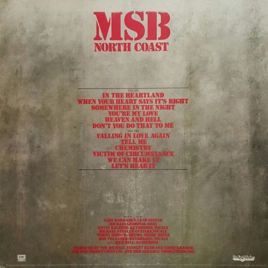 Michael Stanley Band - North Coast