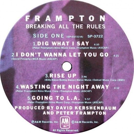 Peter Frampton - Breaking The Rules