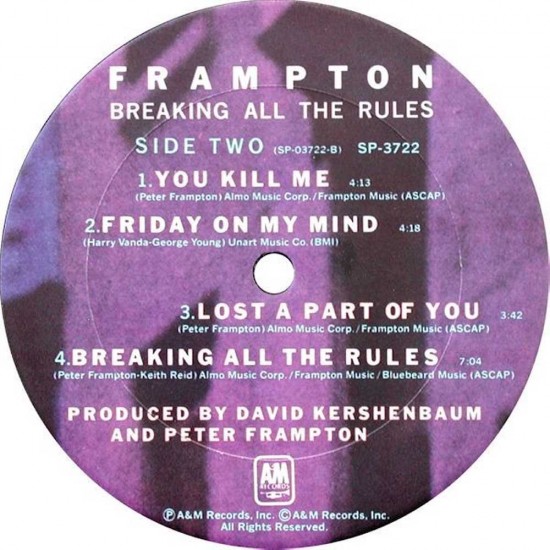 Peter Frampton - Breaking The Rules