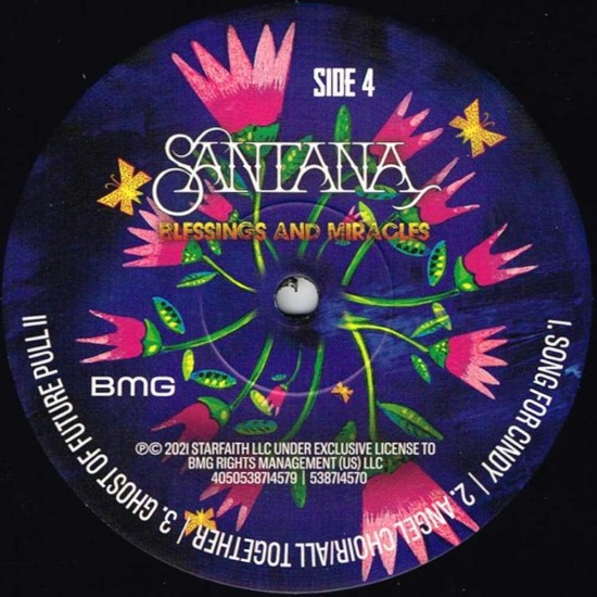 Santana - Blessing And Miracles