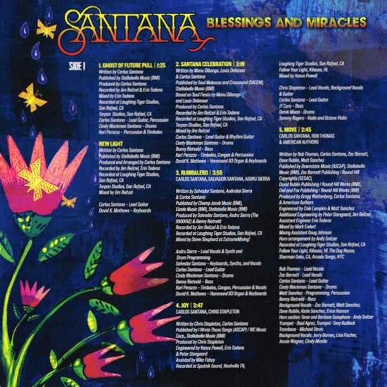 Santana - Blessing And Miracles