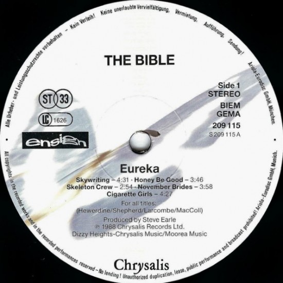 The Bible - Eureka