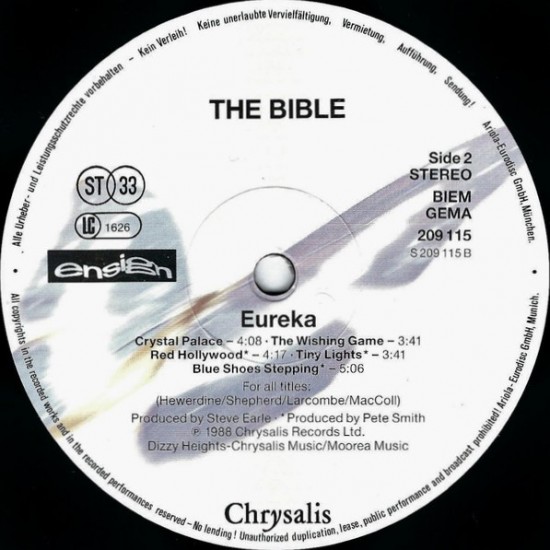 The Bible - Eureka