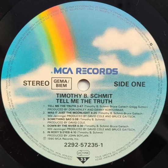 Timothy B. Schmit - Tell Me The Truth