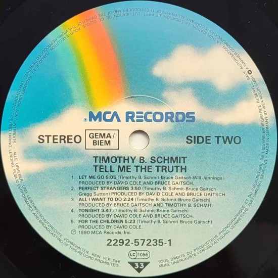 Timothy B. Schmit - Tell Me The Truth