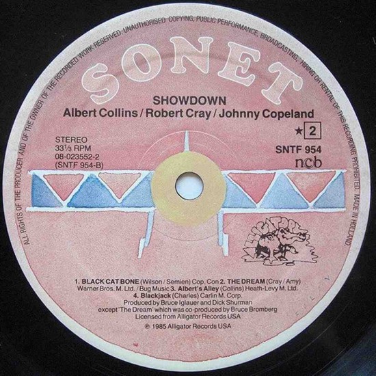 Albert Collins & Robert Cray & Johnny Copeland - Showdown!
