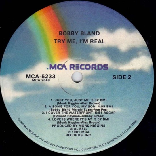 Bobby Bland - Try Me Im Real