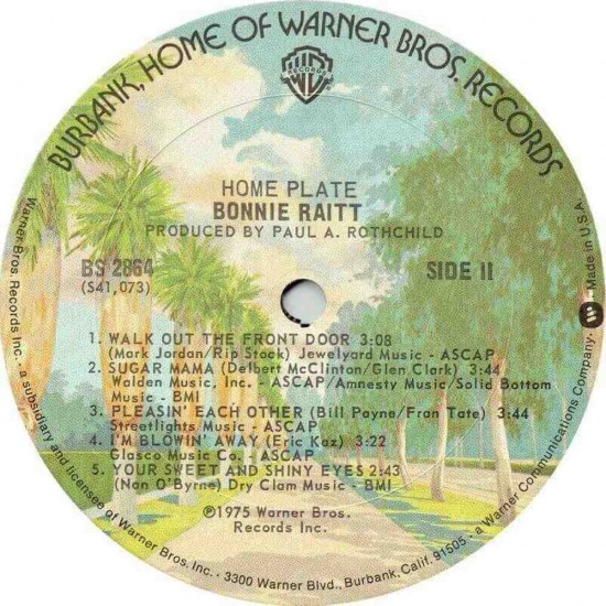 Bonnie Raitt - Home Plate