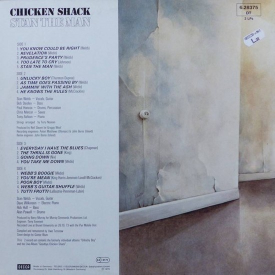Chicken Shack - Stan The Man