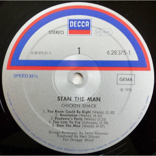 Chicken Shack - Stan The Man