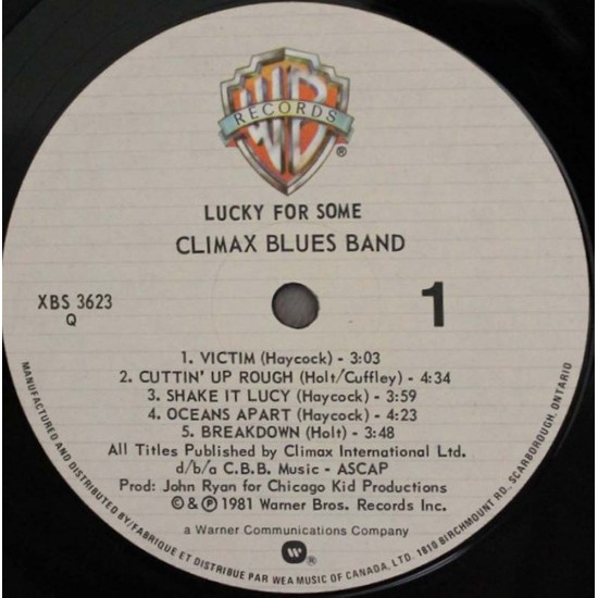 Climax Blues Band - Lucky For Some