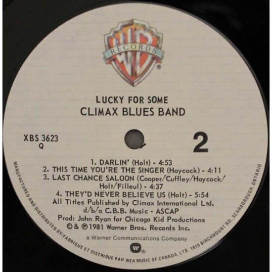 Climax Blues Band - Lucky For Some