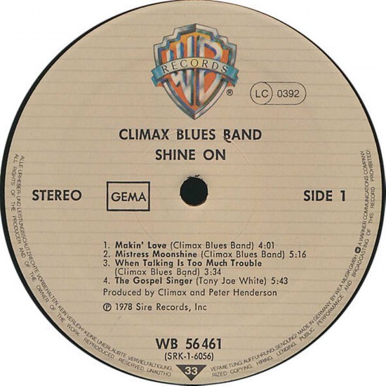 Climax Blues Band - Shine On