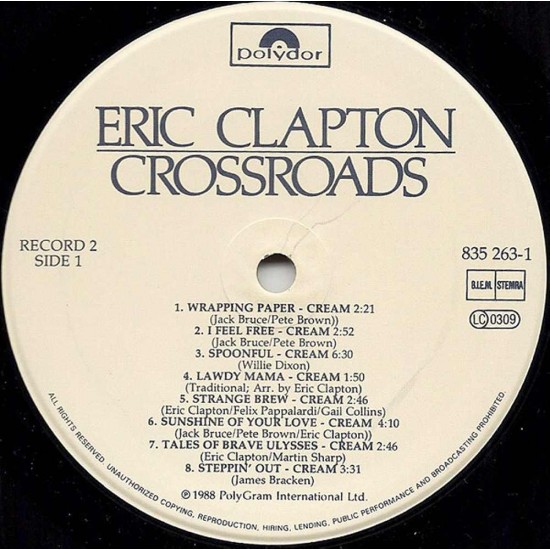 Eric Clapton - Crossroads Box Set