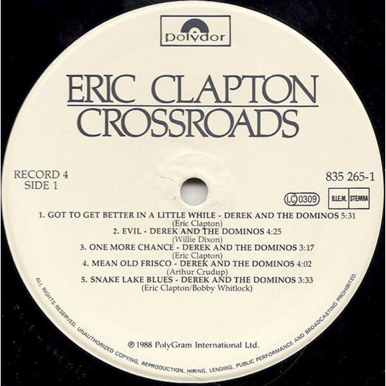 Eric Clapton - Crossroads Box Set