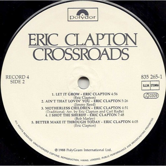 Eric Clapton - Crossroads Box Set