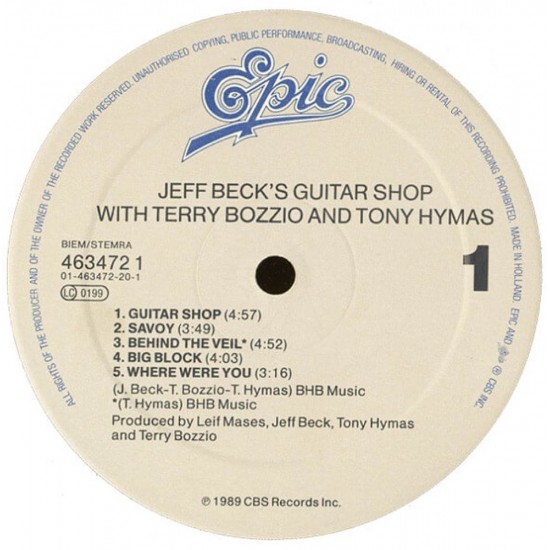 Jeff Beck - Jeff Becks Guitar Shop