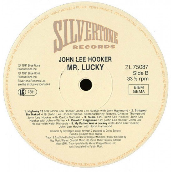 John Lee Hooker - Mr Lucky