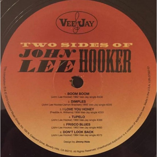 John Lee Hooker - Two Sides Of John Lee Hooker