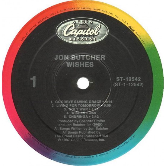Jon Butcher - Wishes