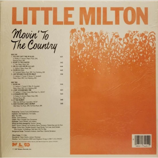 Little Milton - Movin To The Country