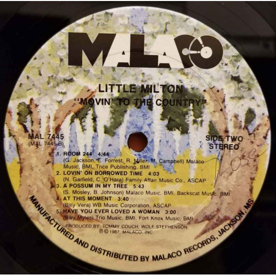 Little Milton - Movin To The Country