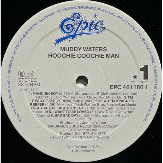 Muddy Waters - Hoochie Coochie Man - Levis 501