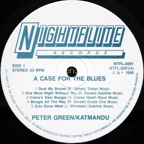 Peter Green - A Case For The Blues / Katmandu