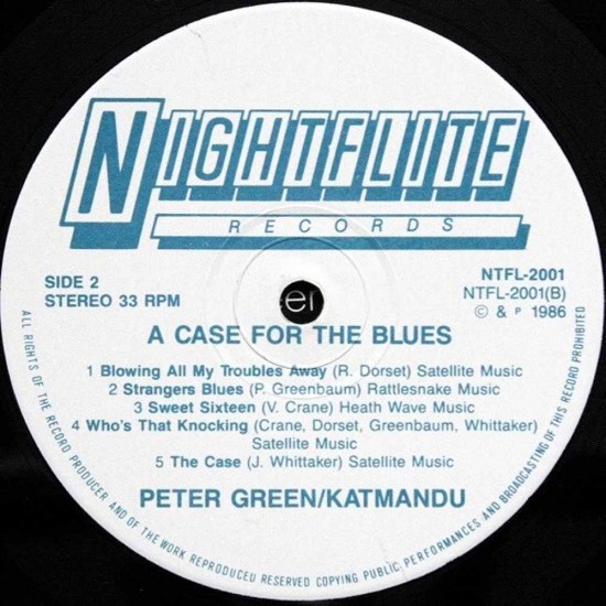 Peter Green - A Case For The Blues / Katmandu