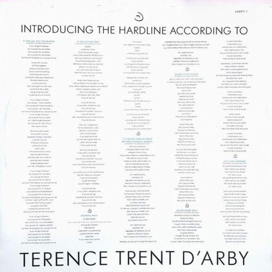 Terence Trent Darby - Introducing The Hardline According To