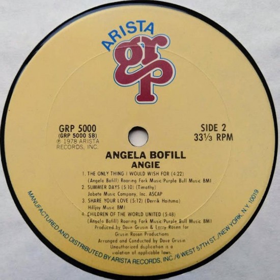 Angela Bofill - Angie