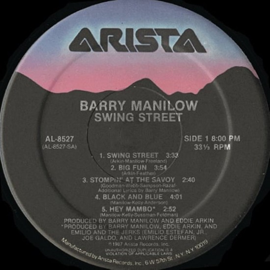 Barry Manilow - Swing Street