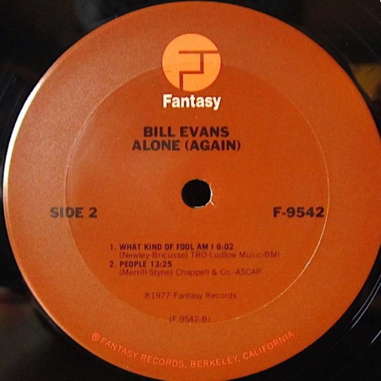 Bill Evans - Alone Again