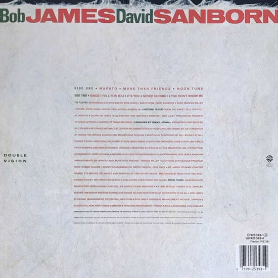 Bob James & David Sanborn - Double Vision