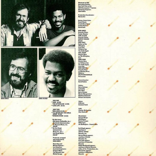 Bob James & Earl Klugh - One On One