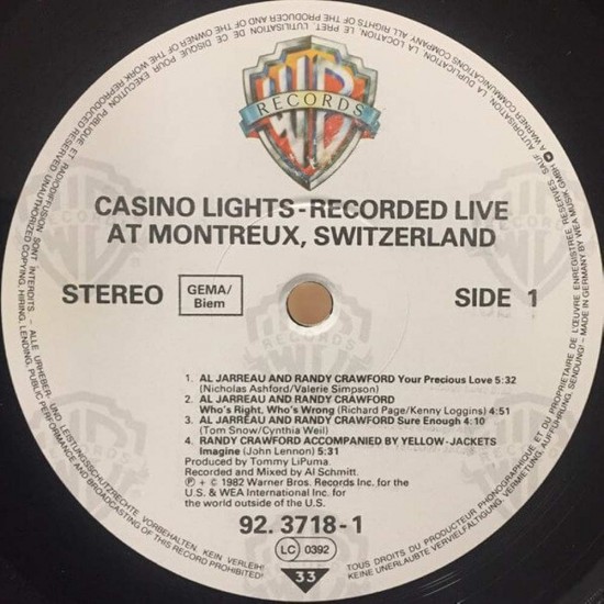 Various Artist - Casino Lights Live At Montreux