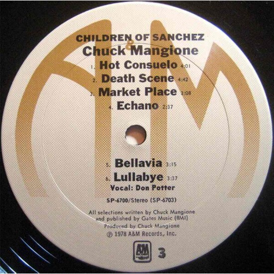 Chuck Mangione - Children Of Sanchez