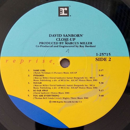 David Sanborn - Close Up