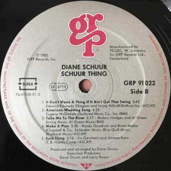 Diane Schuur - Schuur Thing