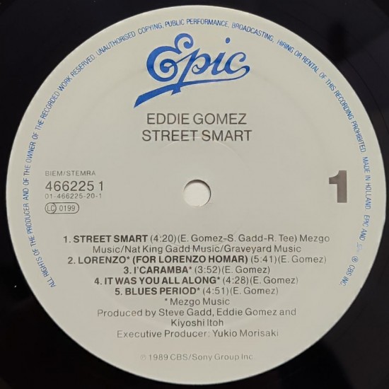 Eddie Gomez - Street Smart