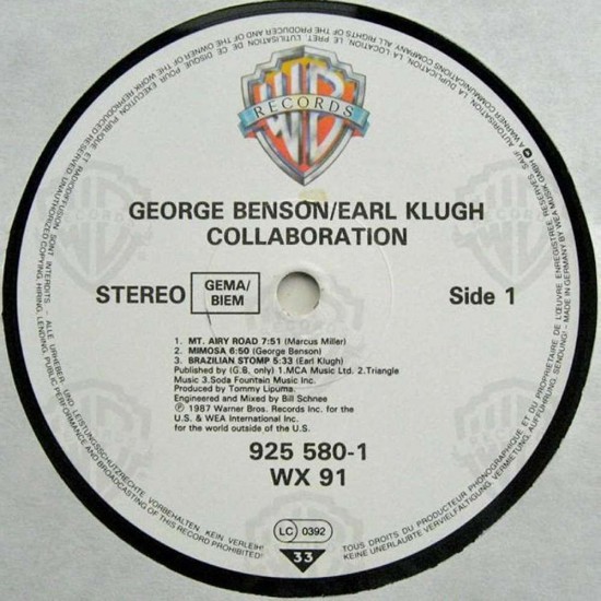 George Benson / Earl Klugh - Collaboration