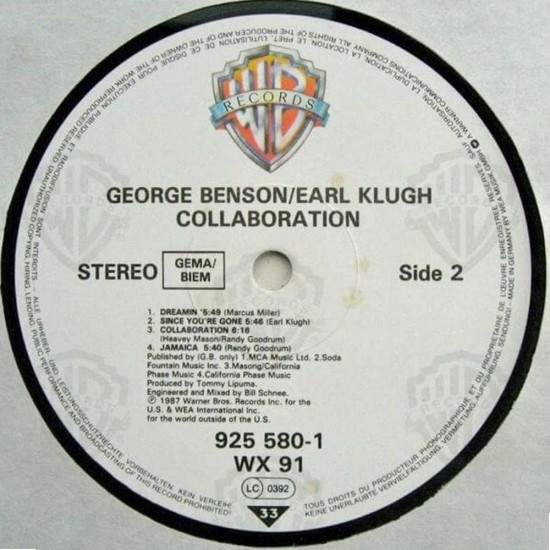 George Benson / Earl Klugh - Collaboration