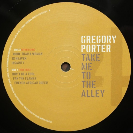 Gregory Porter - Take Me To The Alley