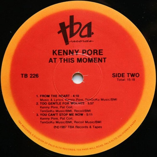 Kenny Pore - At This Moment
