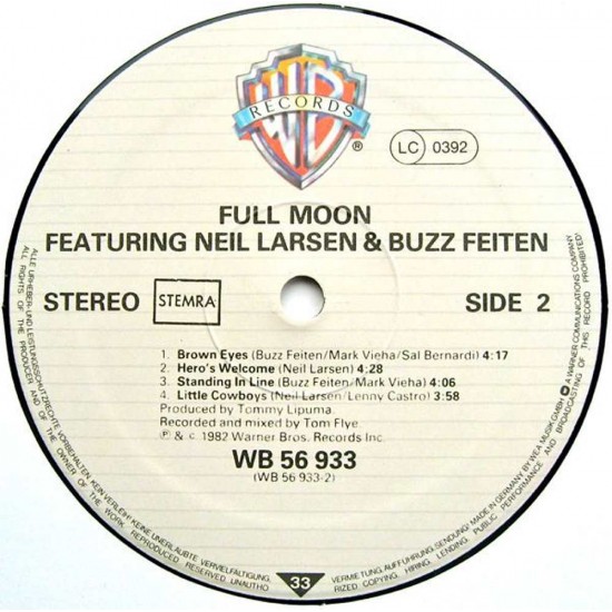 Larsen Feiten Band - Full Moon