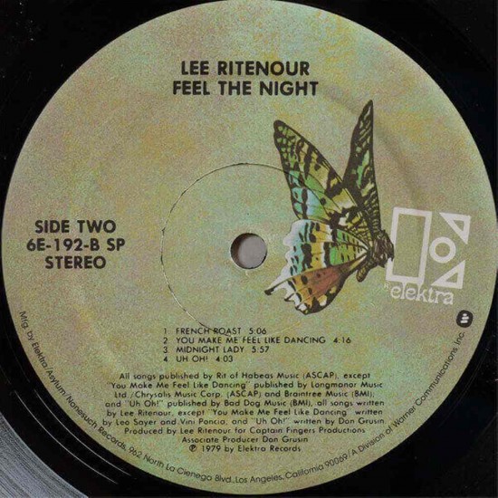 Lee Ritenour - Feel The Night