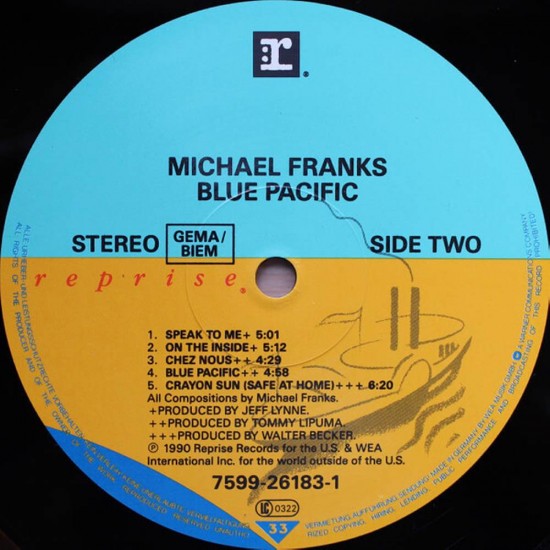 Michael Franks - Blue Pacific