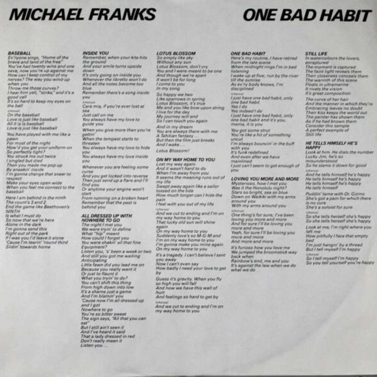 Michael Franks - One Bad Habit