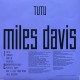 Miles Davis - Tutu